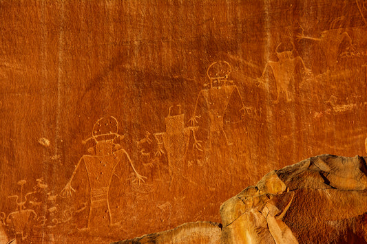 Petroglyphs, Bryce Canyon, Utah