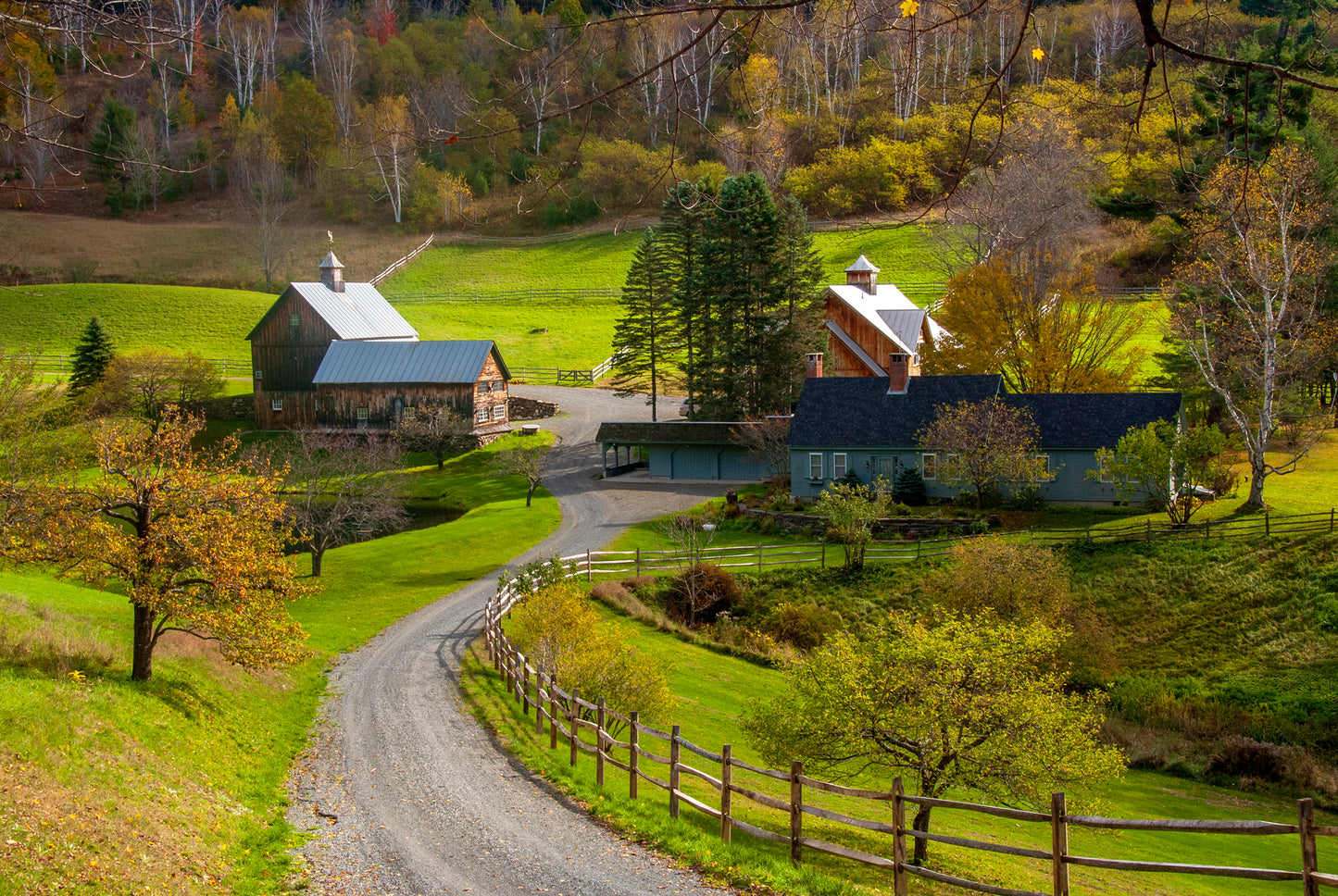 Vermont Farm Scene
