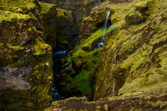 Canyon, Iceland