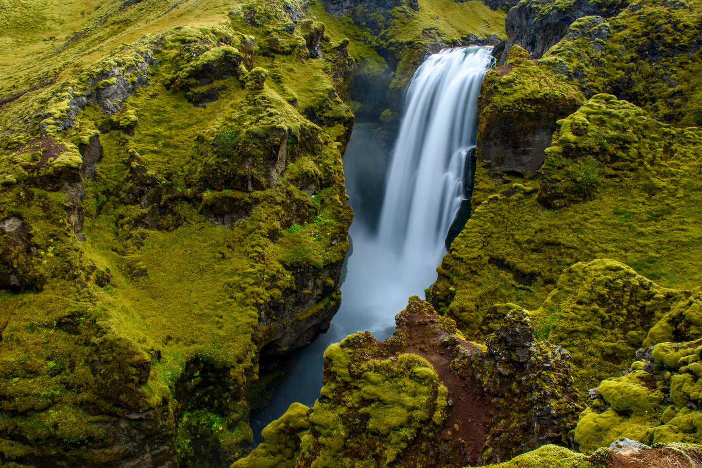 Iceland Waterfall near Skogafoss