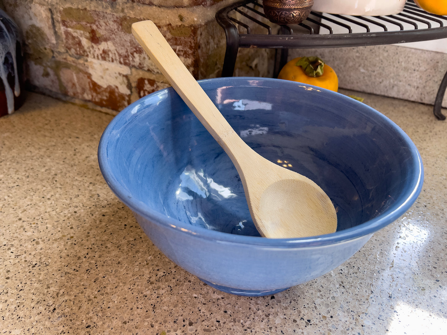 Blue Swirl Bowl