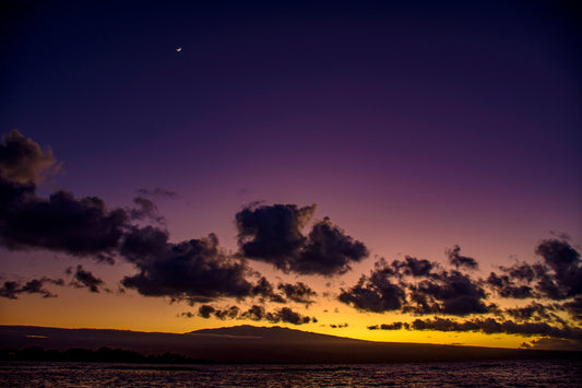Hawaii Sunset over Mauna Kea