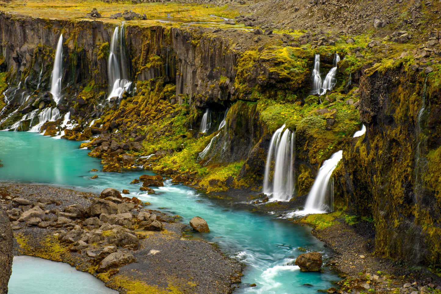 Iceland waterfalls