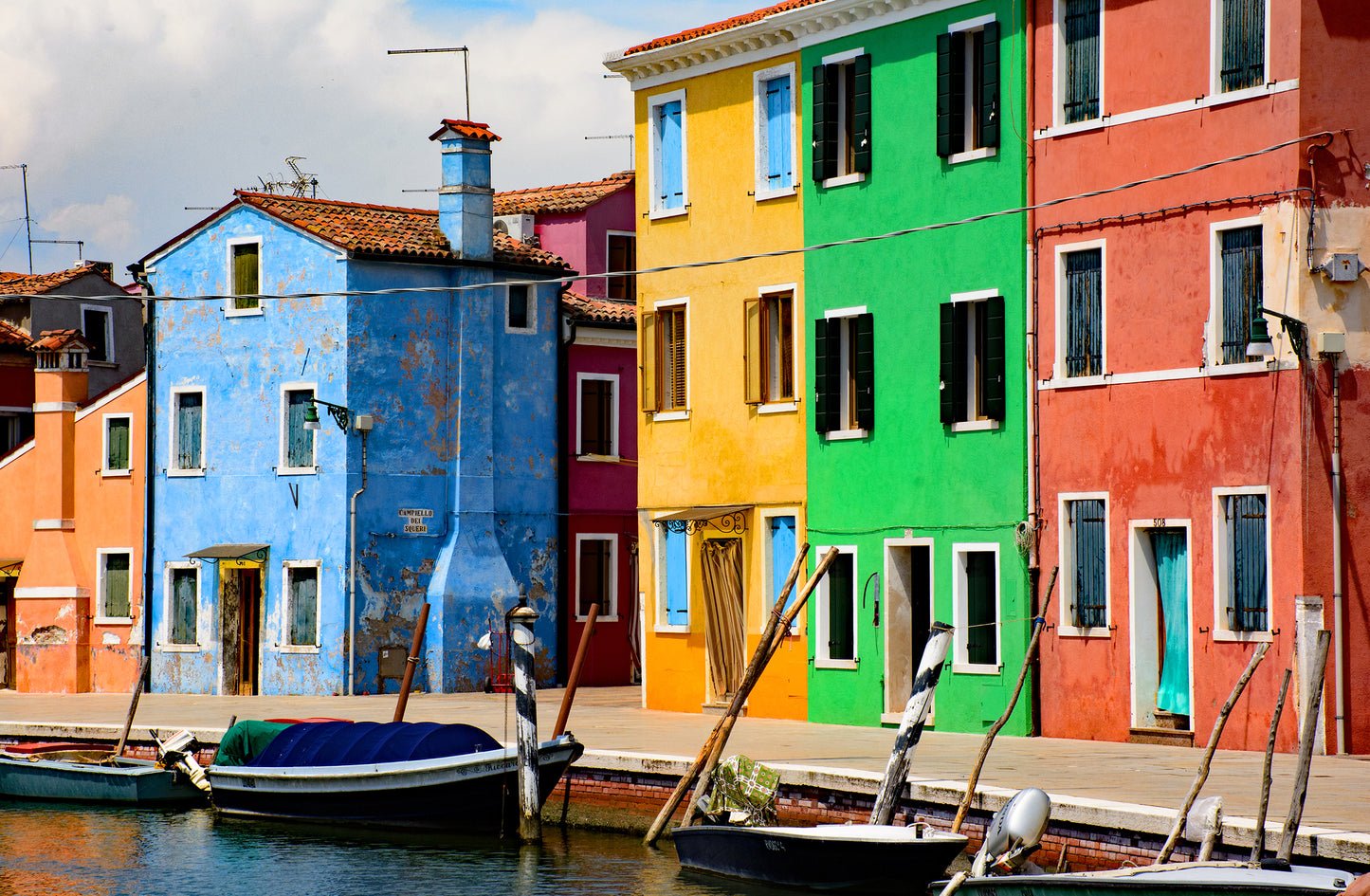 Colorful Burano, Venice, Italy