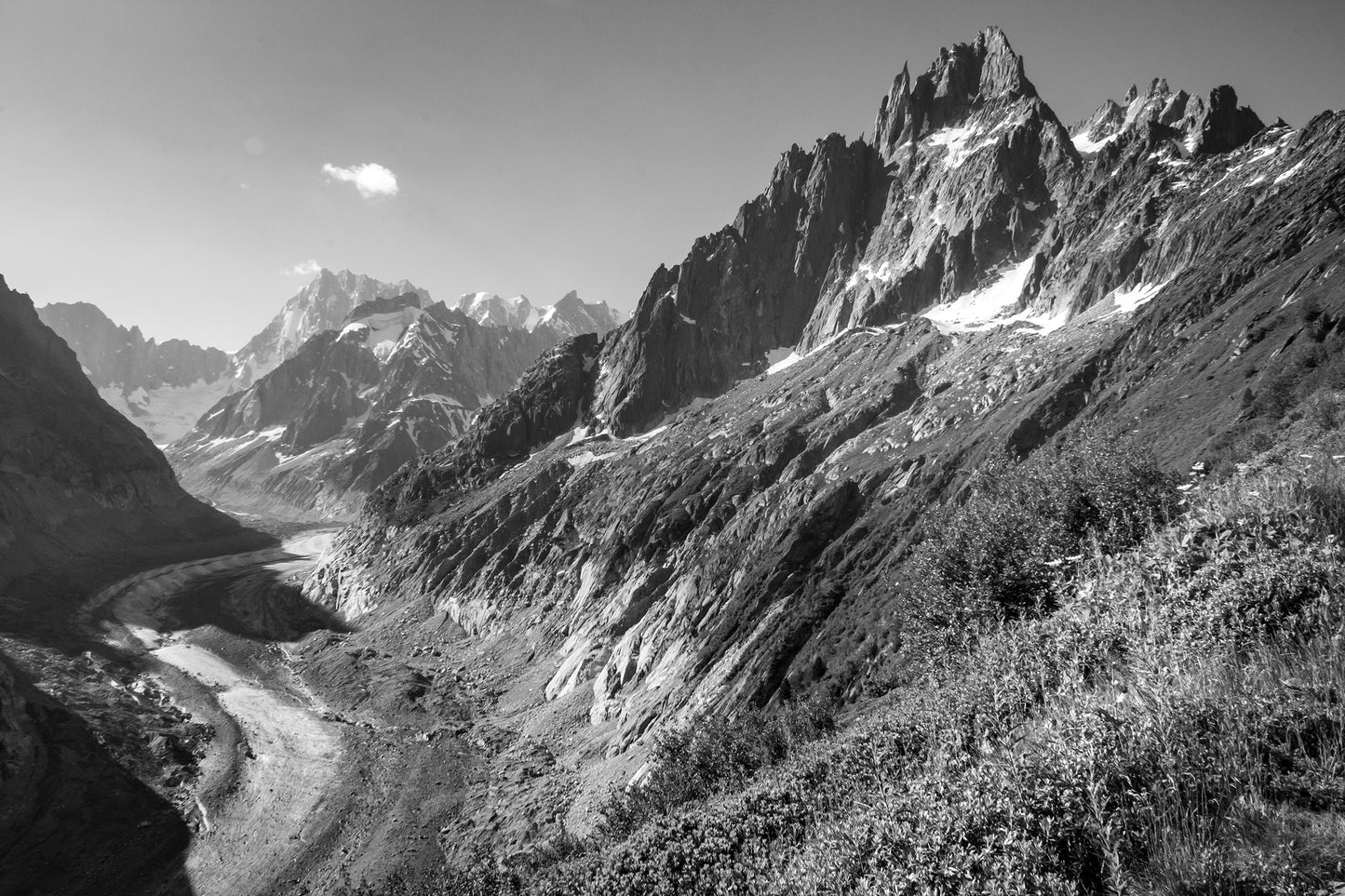 Mer de Glace Glacer, Chamonix