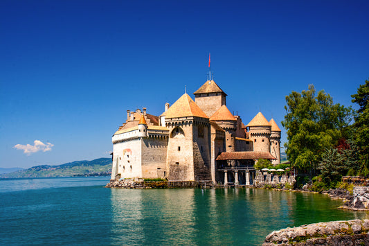 Chillion Castle, Lake Geneva, Switzerland