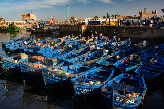 Fishing Boats Essaouria, Morocco