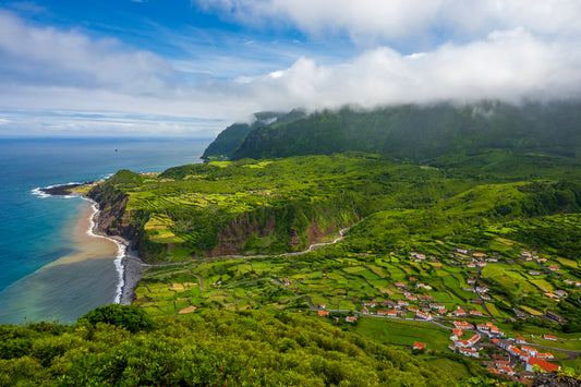 Overlook Faja Grande, Flores, the Azores