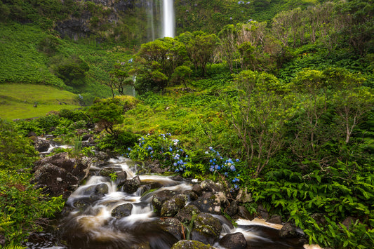 Waterfall, Flores, Azores