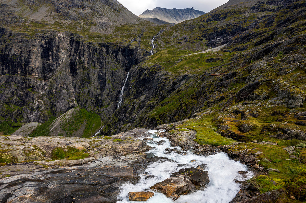 Waterfall near Trollstigen