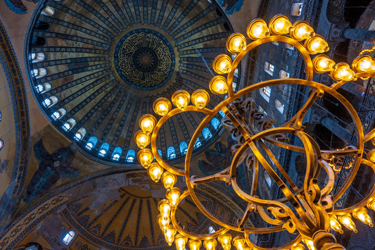 Interior Hagia Sophia, Istanbul, Turkey