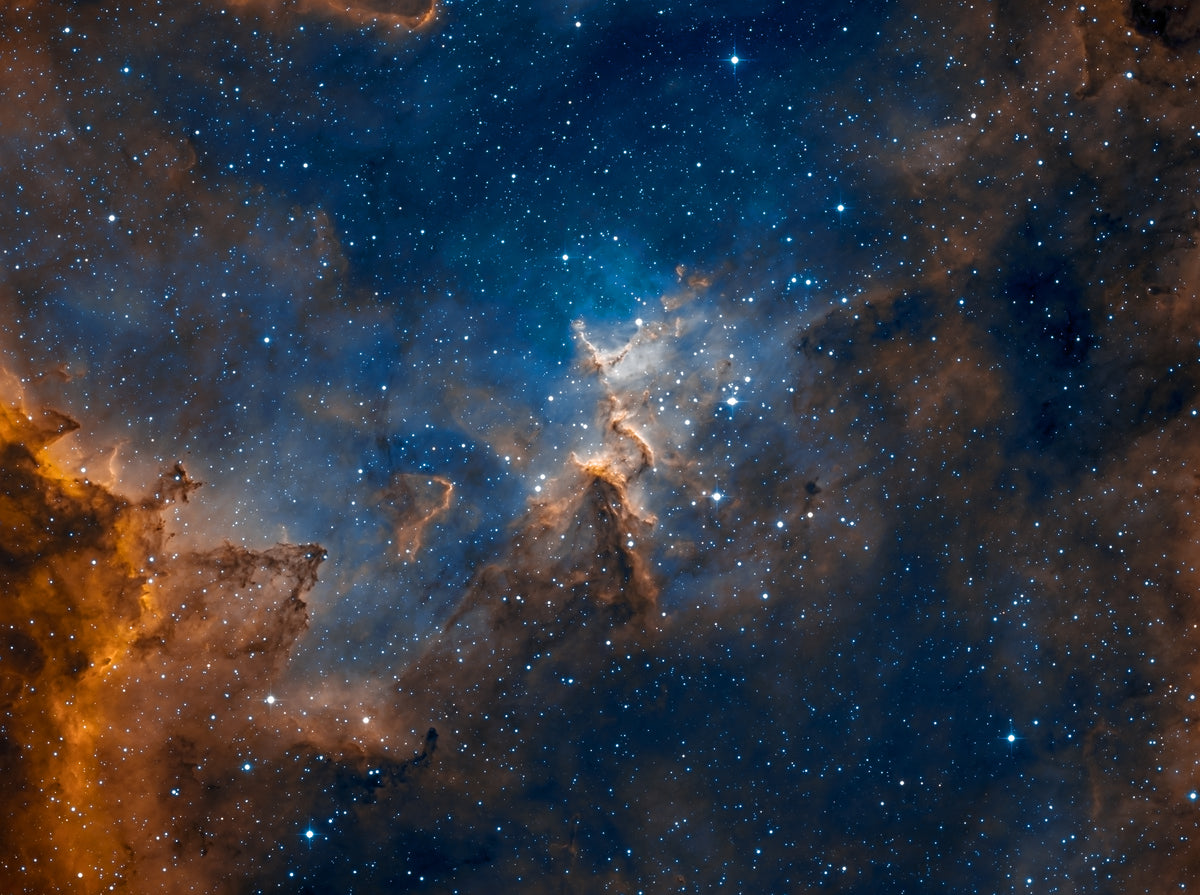 Heart Nebula - Central Cluster, IC 1805