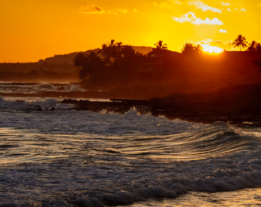 Kauai Sunset, Hawaii