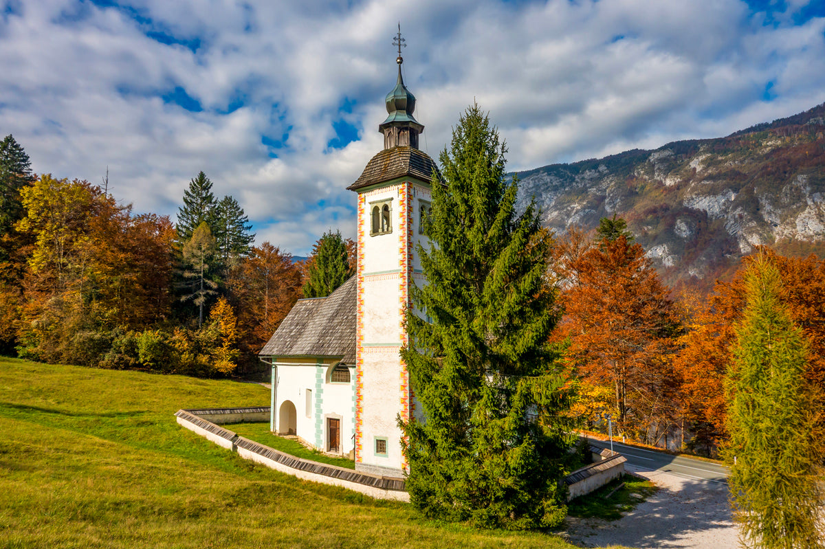 St. Martin’s Church, Lake Bohinj, Slovenia
