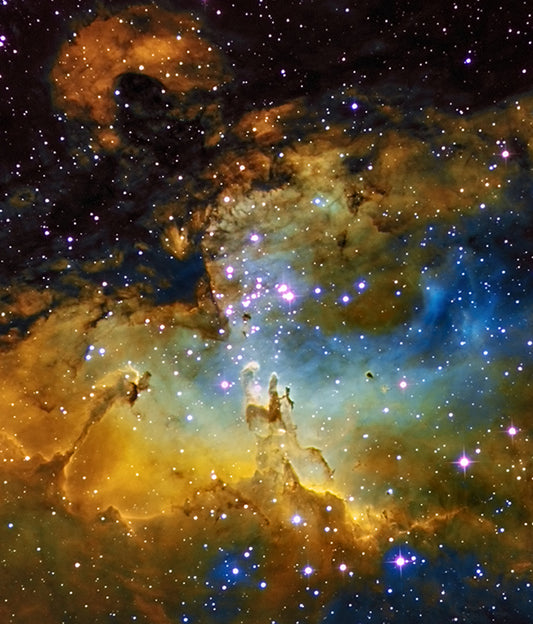 The Eagle Nebula with the Pillars of Creation