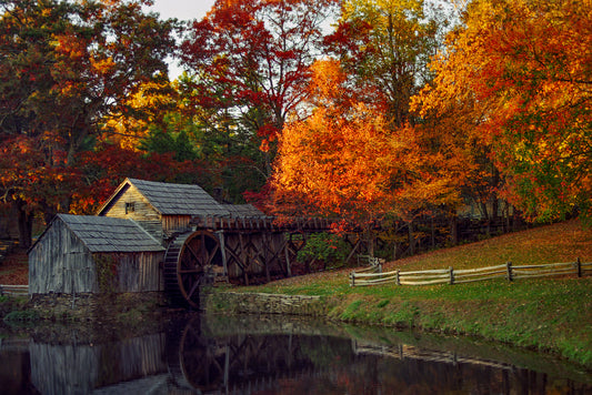 Mabry Mill along the Blue Ridge Parkway, Virginia