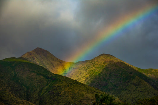 Rainbow over Maui, Hawaii