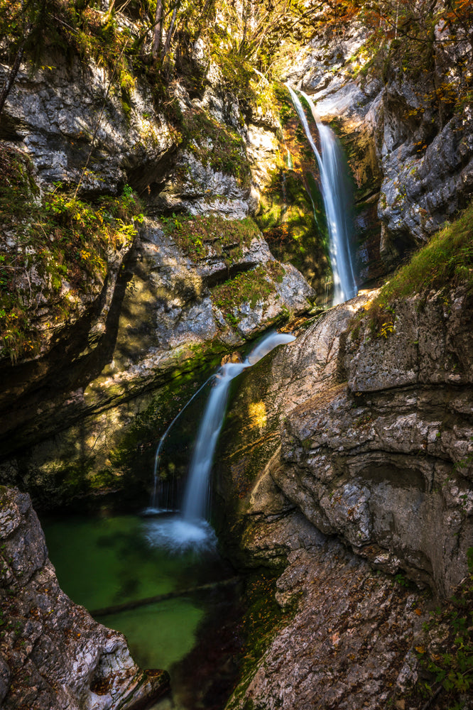 Slap (Waterfall) Mostnica, Slovenia
