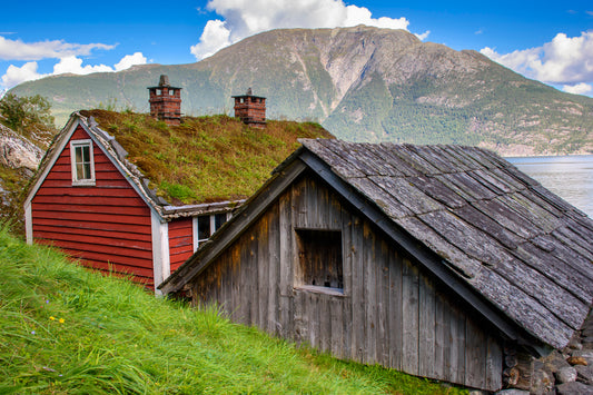Farm near Hardangerfjord, Norway