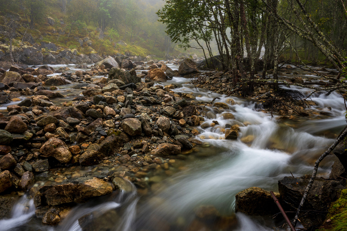 Cascade near Sognefjord