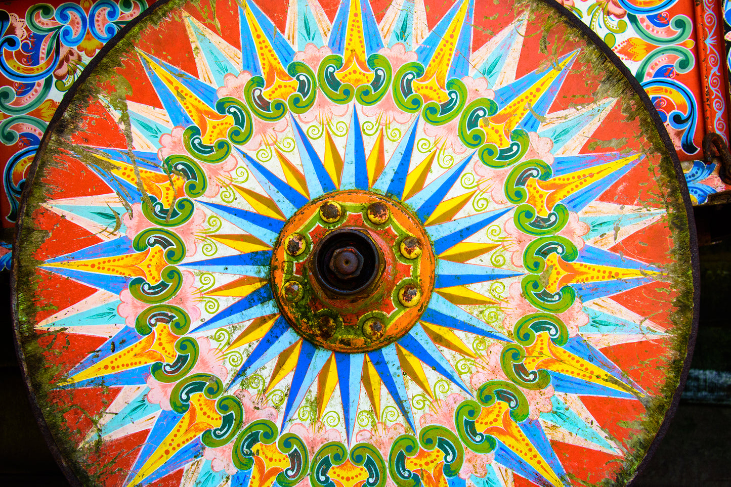Oxcart Wheel, Costa Rica