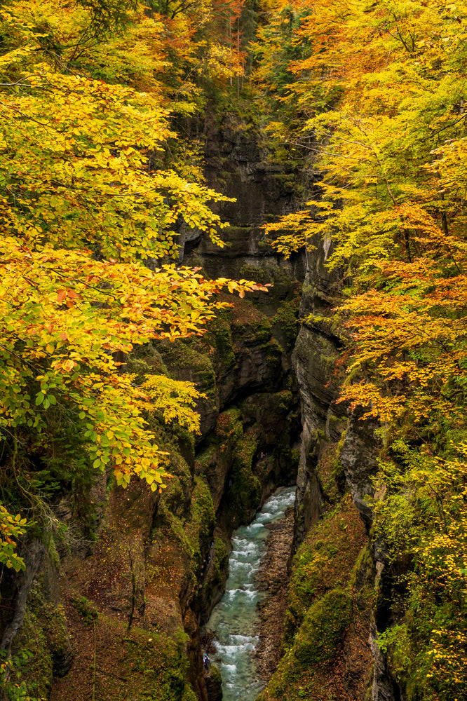 Partnachklam (Gorge), Berchtesgaden, Bavarian Alps, Germany