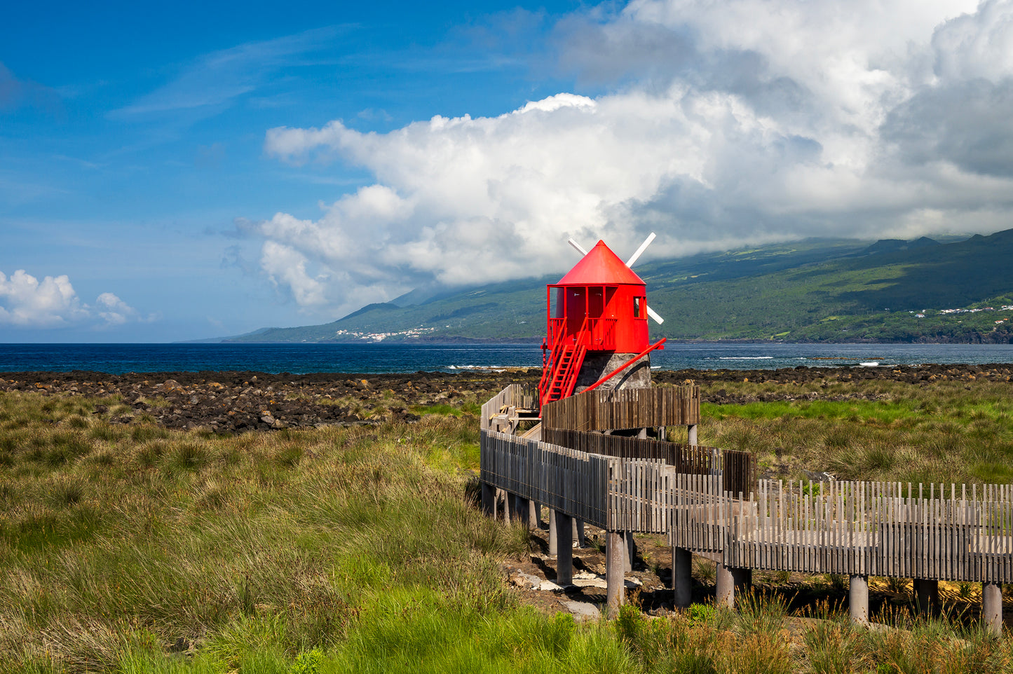 Windmill, Pico, Azores