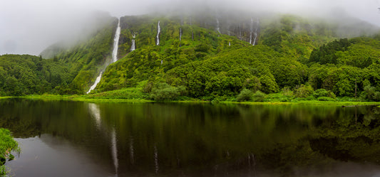 Poco das Ribeira Waterfalls, The Azores Islands
