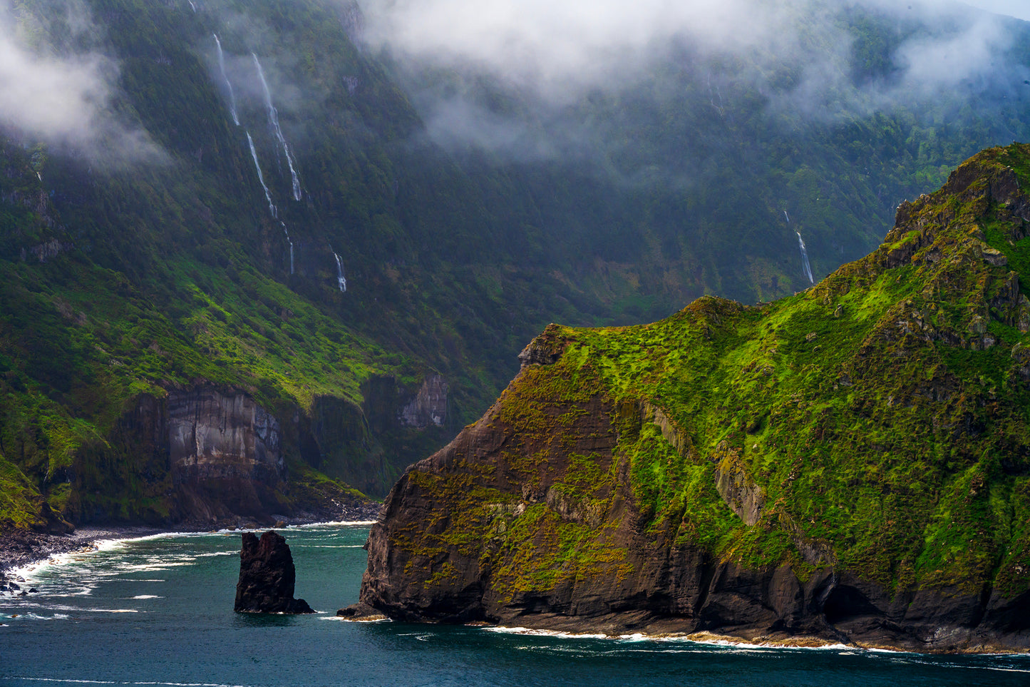 Ponta del Gada Overlook, Flores, the Azores