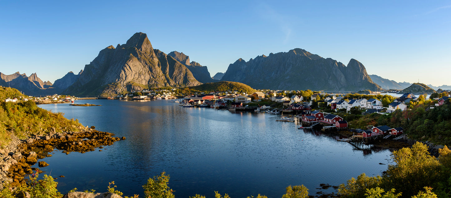 Village of Reine in Lofoten, Norway