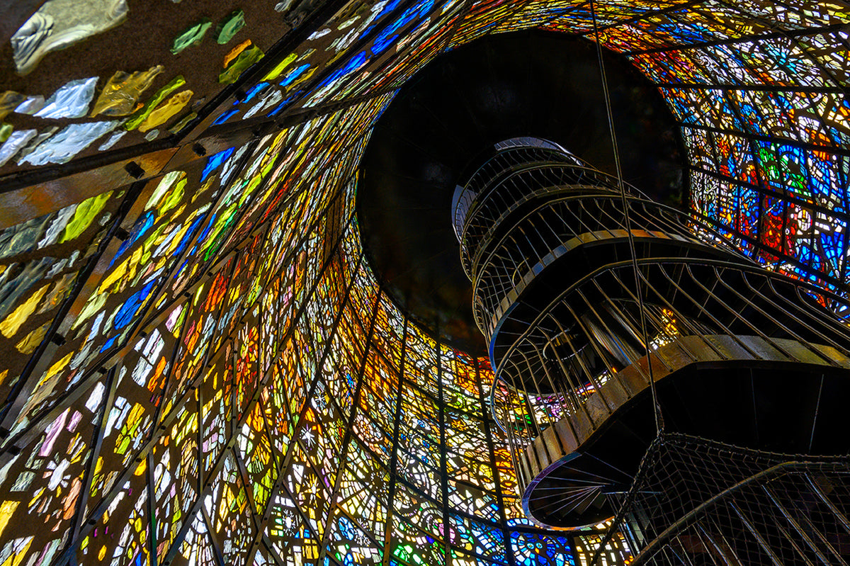 Stained Glass Tower, Hakone Open Air Museum, Hakone