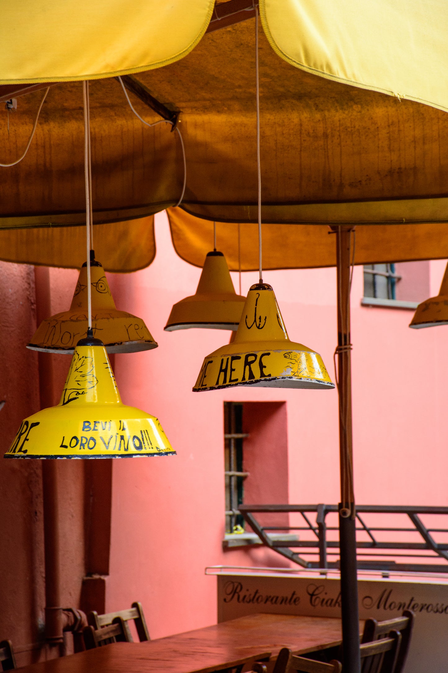 Restaurant at Monterosso, Cinque Terre, Italy
