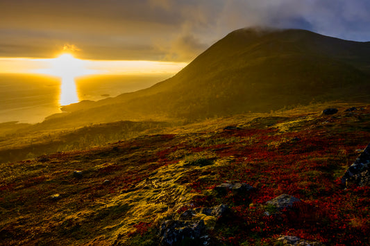 Senja Sunset Husfjellet