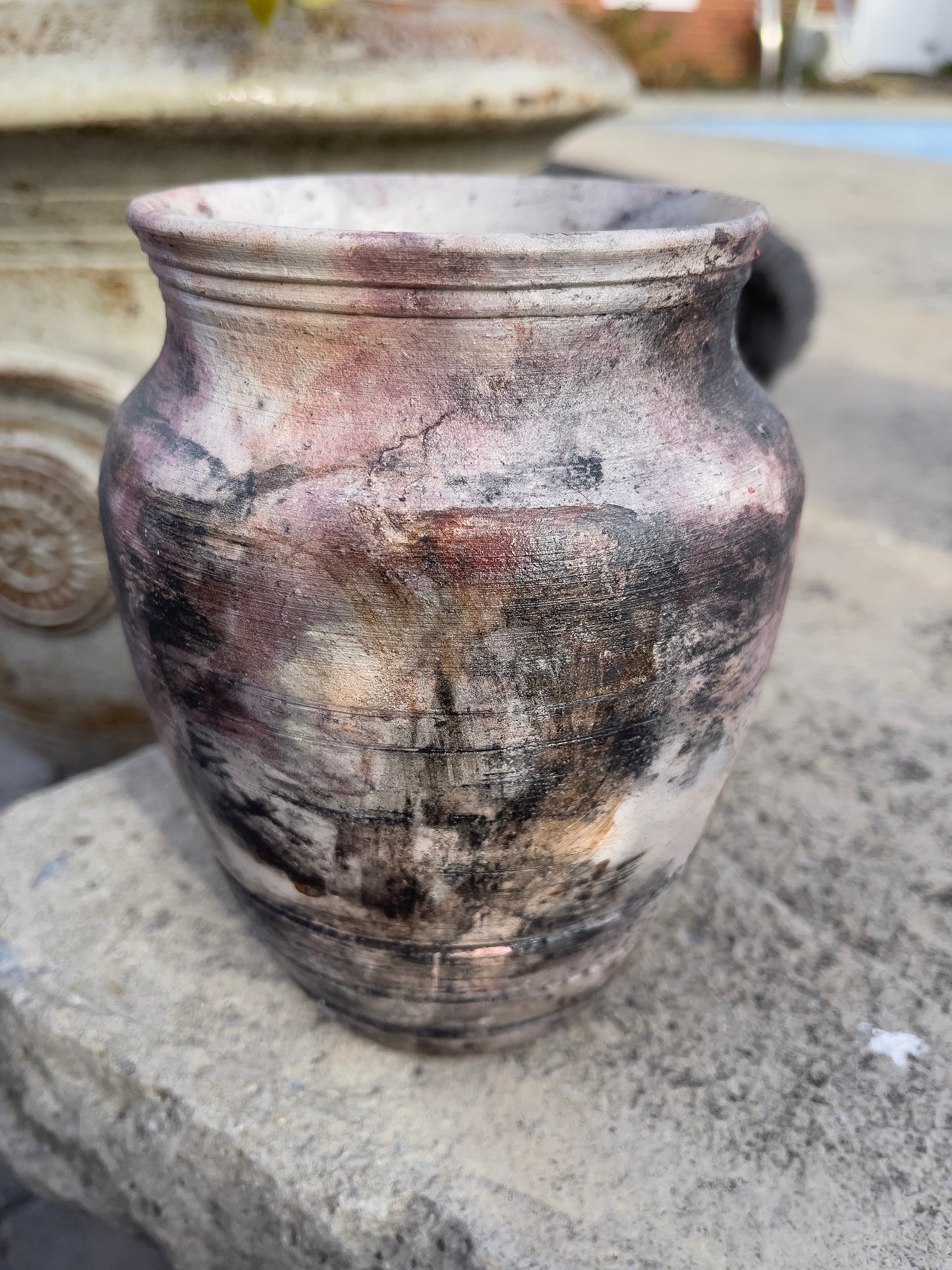 Pit Fired Vase