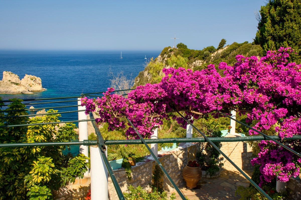 Paleokastritsa Monastery, Corfu, Greece