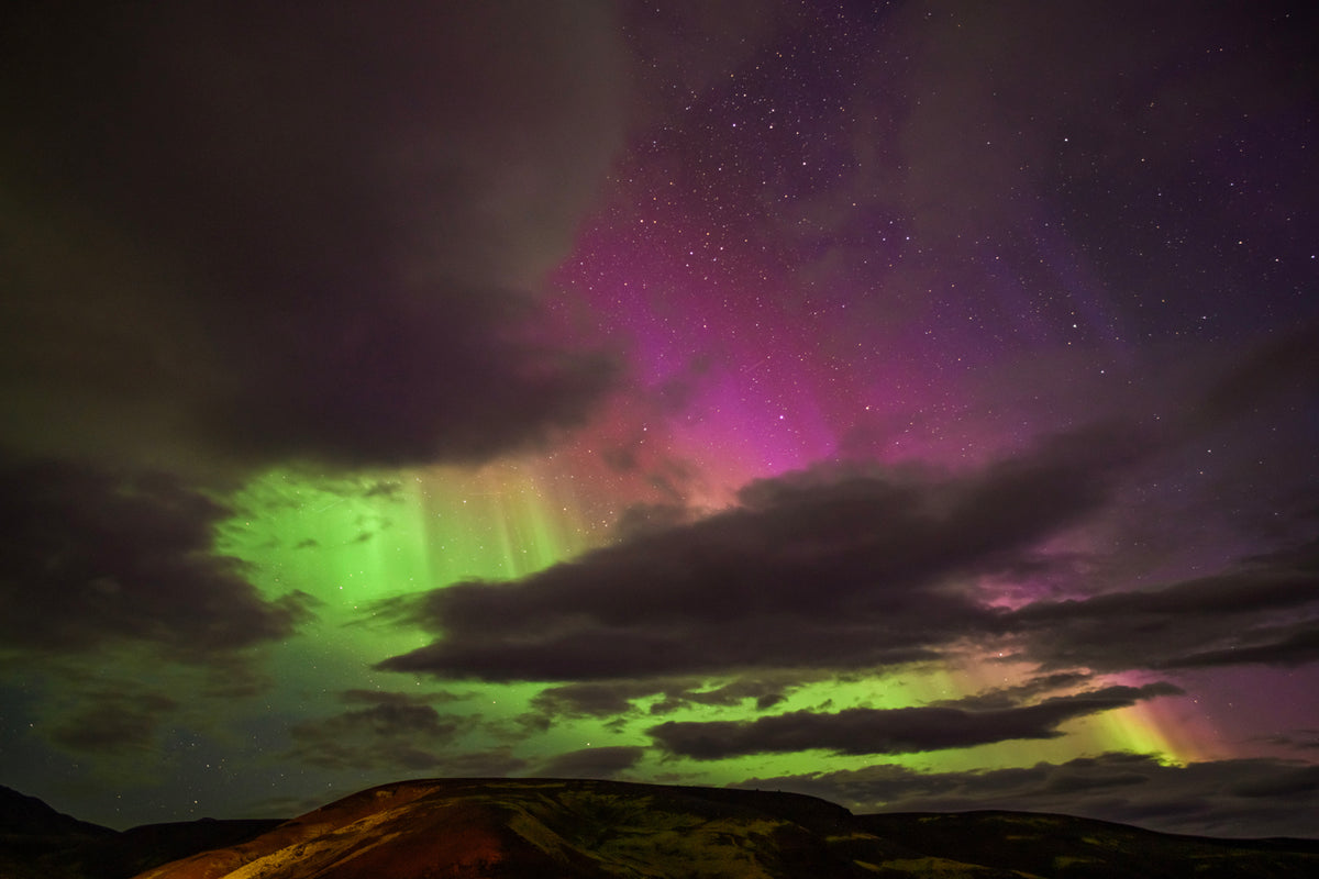 Aurora borealis, Iceland