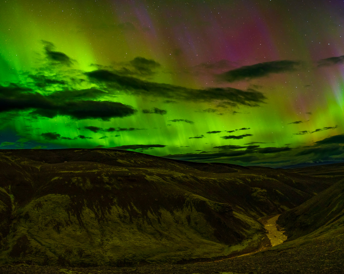 Aurora borealis, Iceland