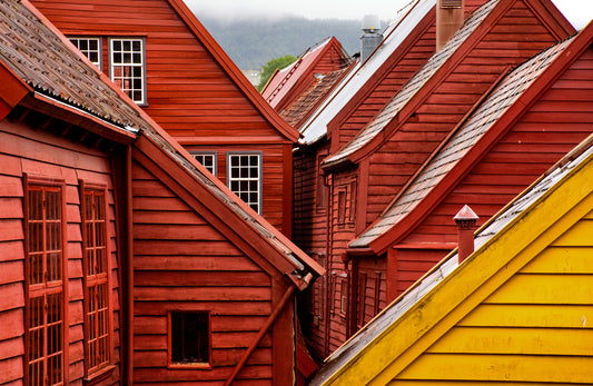 Historic Wooden Buildings of Bryggen, Bergen, Norway