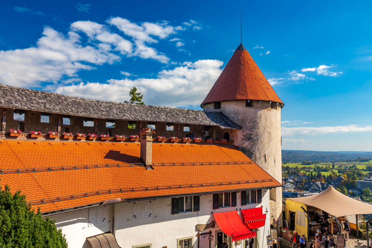 Bled Castle, Autumn Color, Slovenia