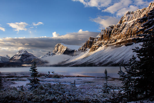 Morning Light at Bow Lake, Banff, Canada