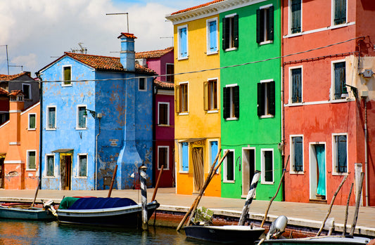 Colorful Burano, Venice, Italy