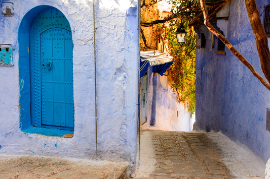 Chefchaouen, Morocco — Blue Medina Door