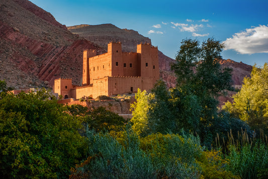 Moroccan Kasbah in the Atlas Mountains