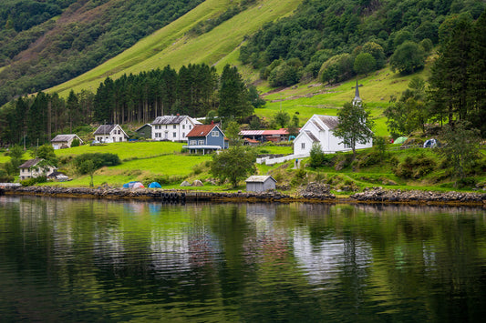 Hardangerfjord reflections, Norway