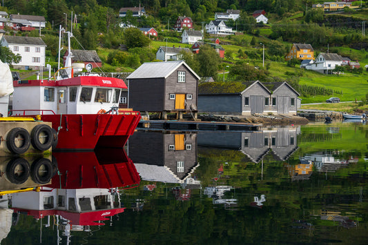 Hardangerfjord reflections, Norway