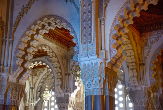 Interior, Hassan II Mosque, Casablanca