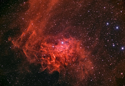 The Flaming Star Nebula IC 405