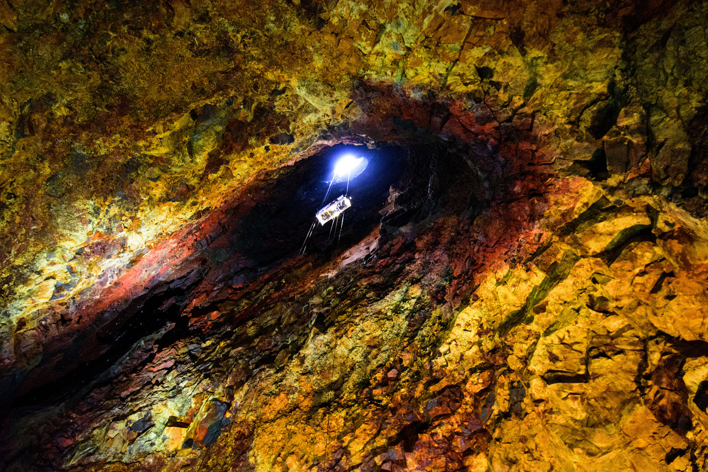 Inside the Volcano, Iceland