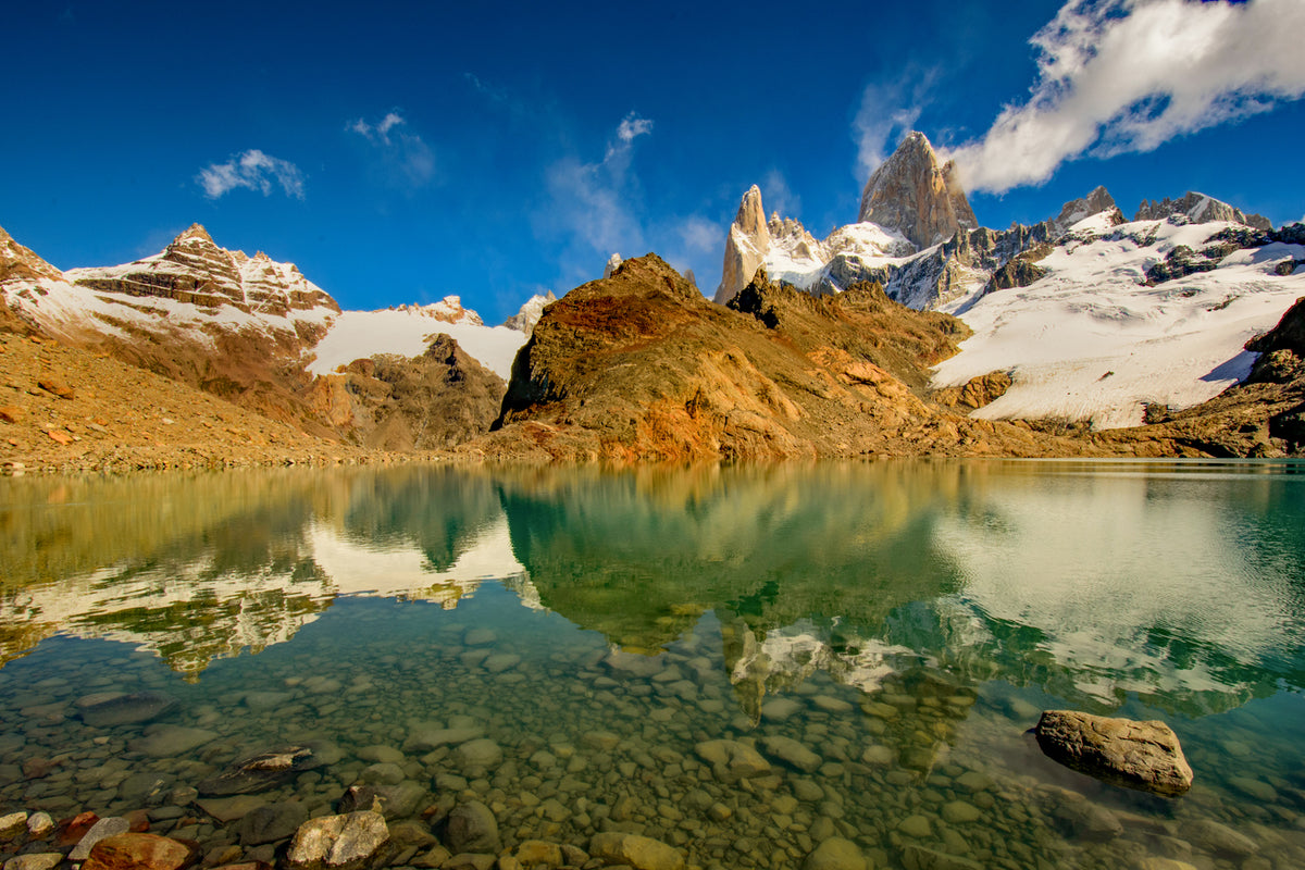 Mount Fitz Roy from Laguna de los Tres, Patagonia, Argentina