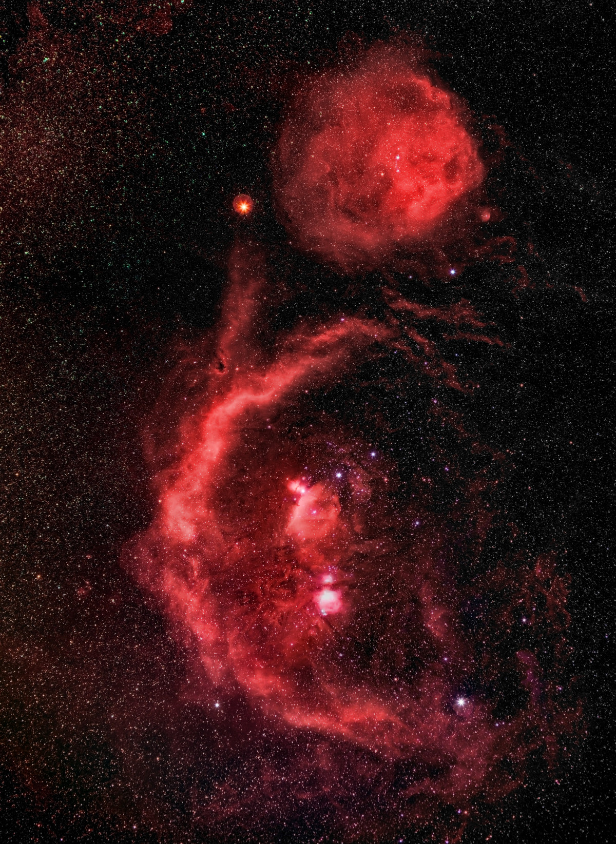 Barnards Loop In Orion